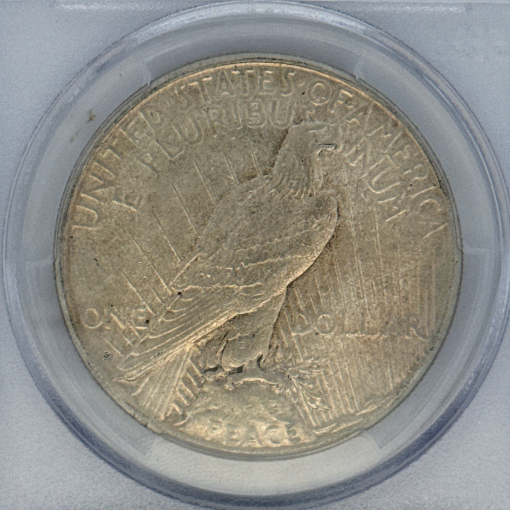 1922-S Peace Silver Dollar AU50 PCGS Graded