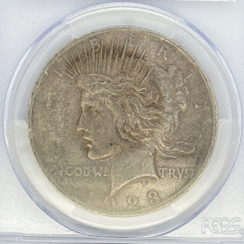 1923 Peace Silver Dollar XF40 PCGS Graded