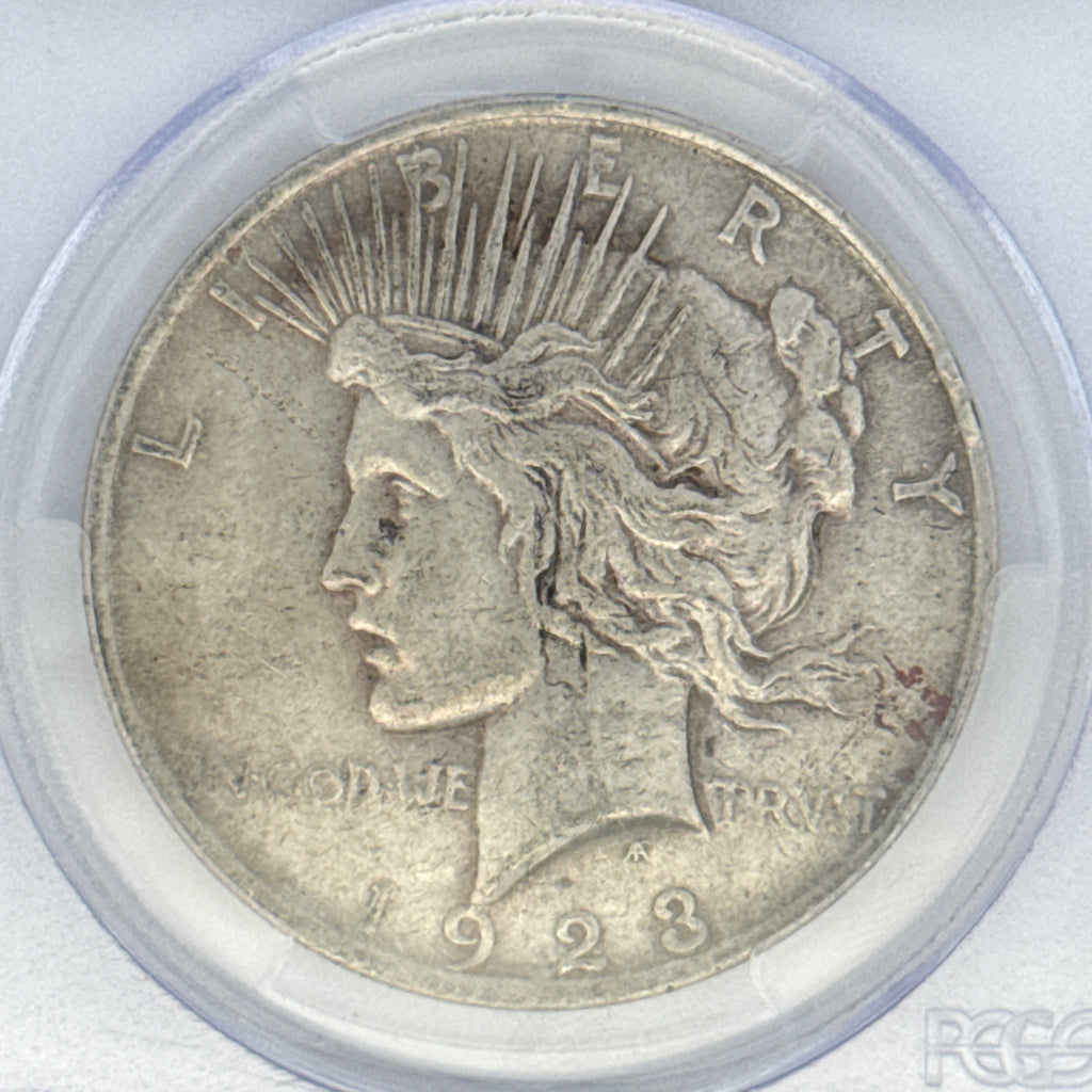 1923 Peace Silver Dollar XF40 PCGS Graded