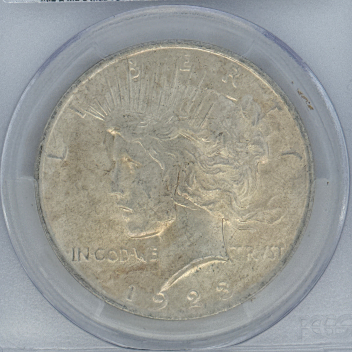 1923 Peace Silver Dollar MS62 PCGS Graded