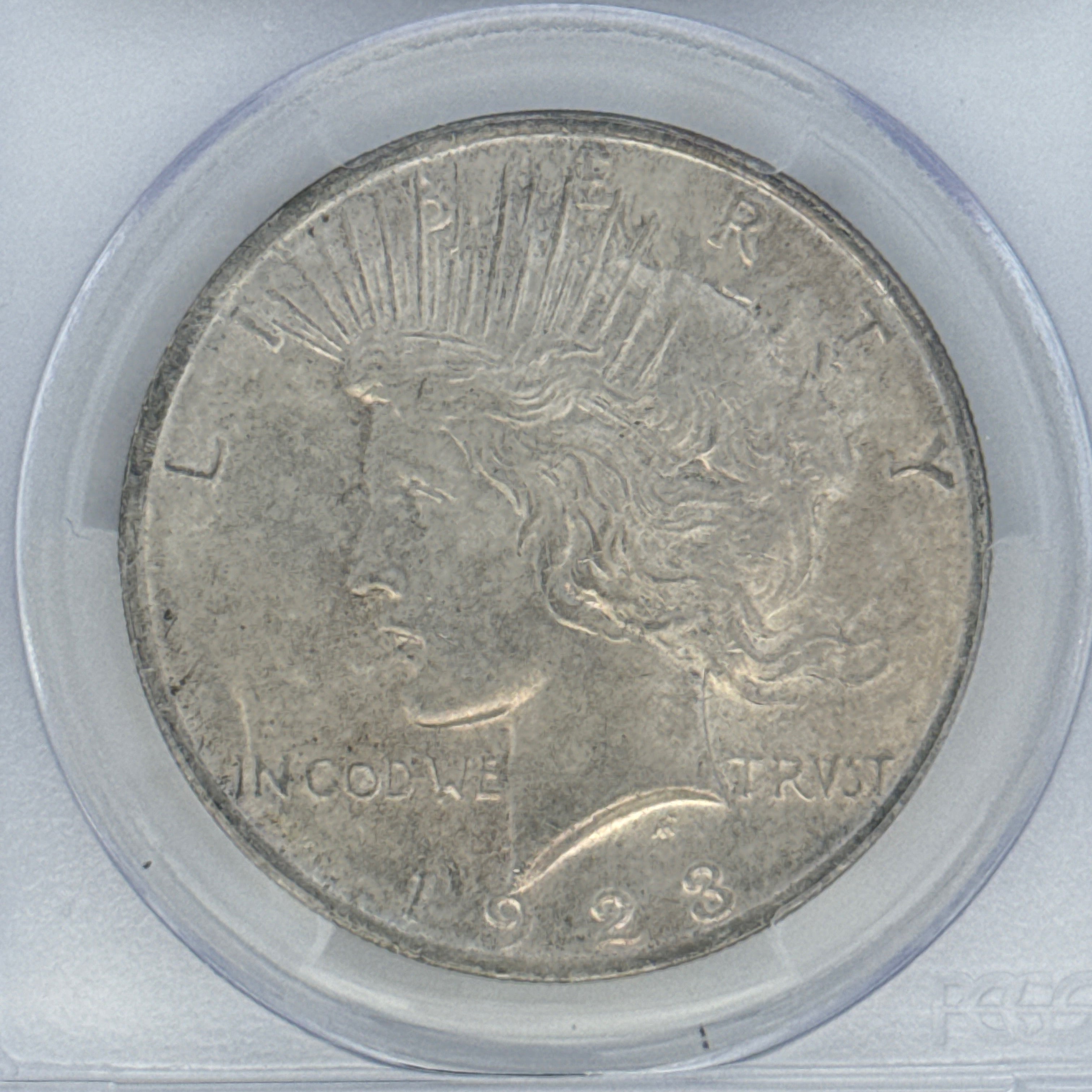 1923 Peace Silver Dollar MS63 PCGS Graded