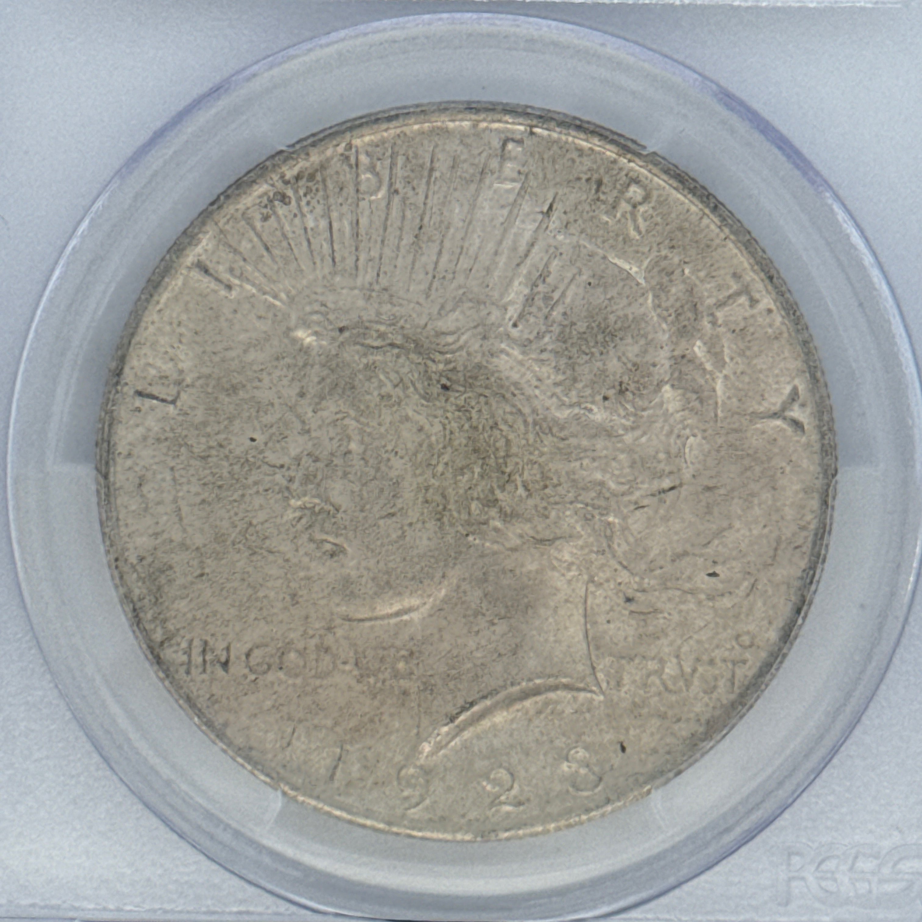 1923 Peace Silver Dollar MS63 PCGS Graded