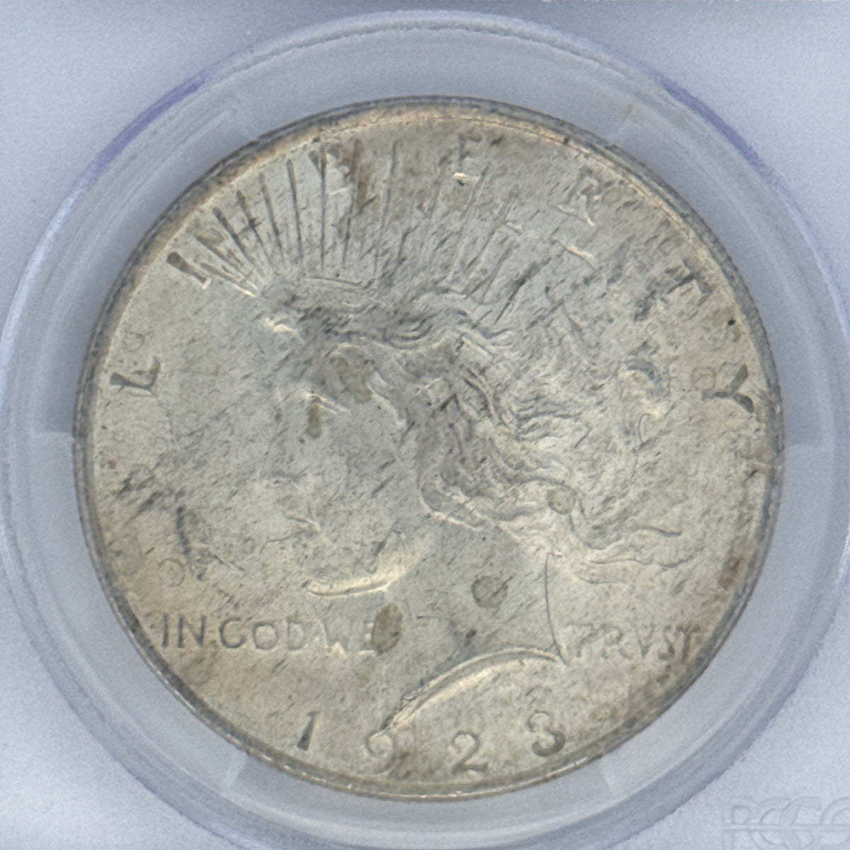 1923 Peace Silver Dollar MS64 PCGS Graded