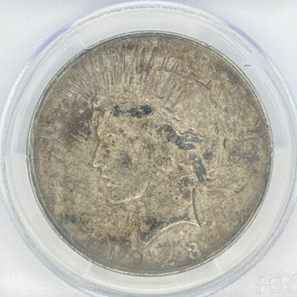 1923-D Peace Silver Dollar VF20 PCGS Graded