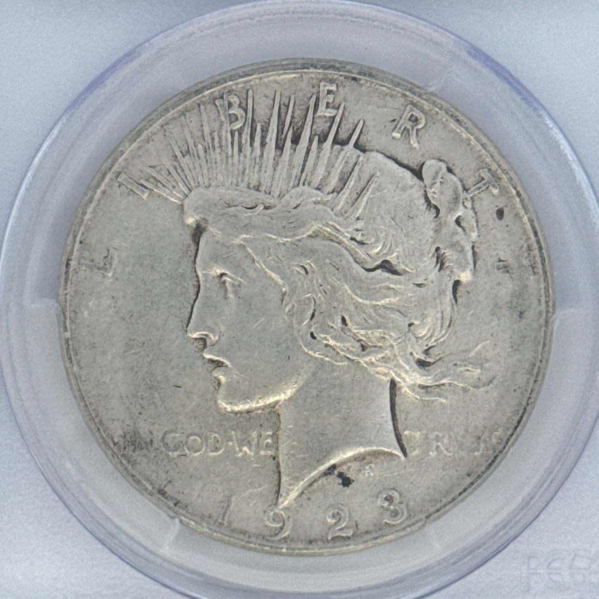 1923-D Peace Silver Dollar VF35 PCGS Graded