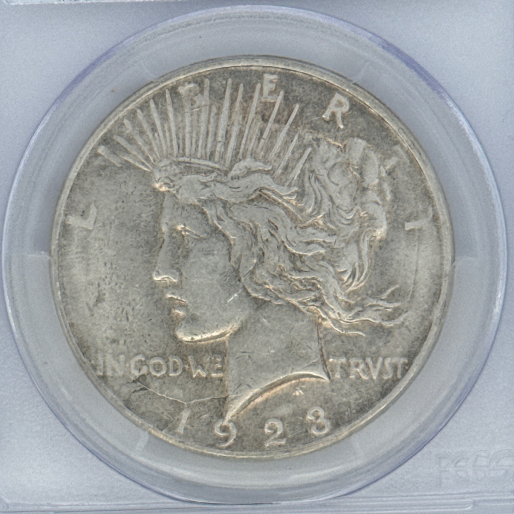 1923-D Peace Silver Dollar VF35 PCGS Graded