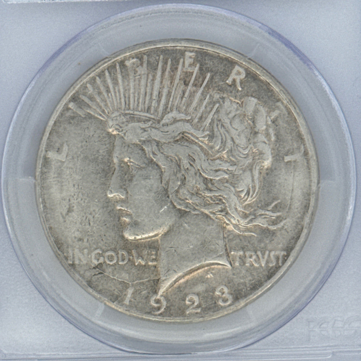 1923-D Peace Silver Dollar VF35 PCGS Graded