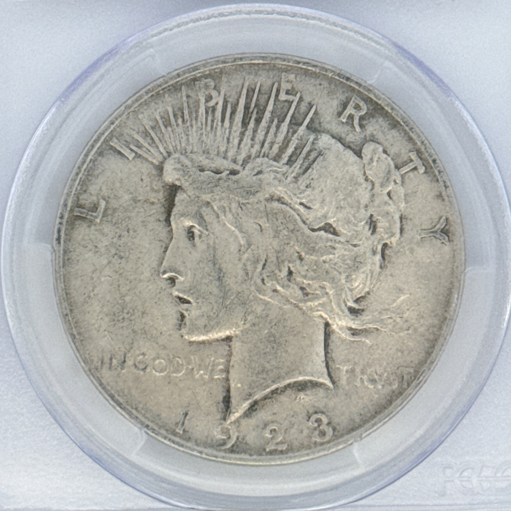 1923-D Peace Silver Dollar XF40 PCGS Graded