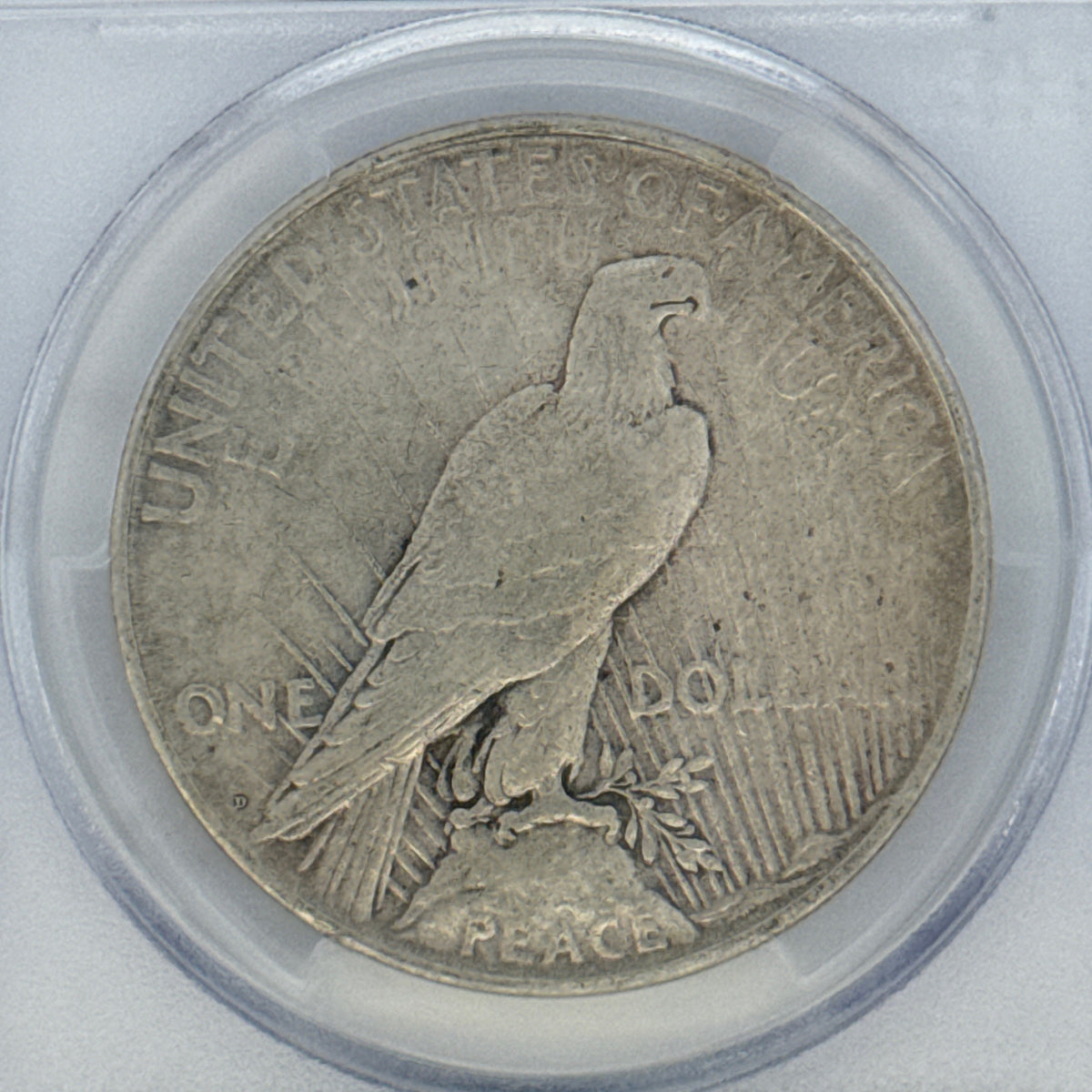 1923-D Peace Silver Dollar XF40 PCGS Graded