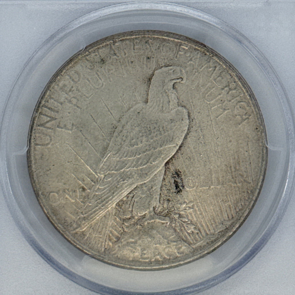 1923-D Peace Silver Dollar AU53 PCGS Graded