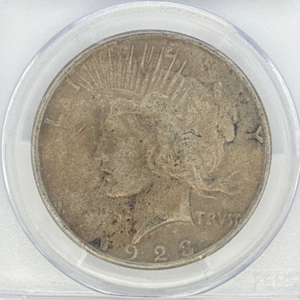 1923-S Peace Silver Dollar VG10 PCGS Graded