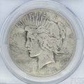 1923-S Peace Silver Dollar F15 PCGS Graded