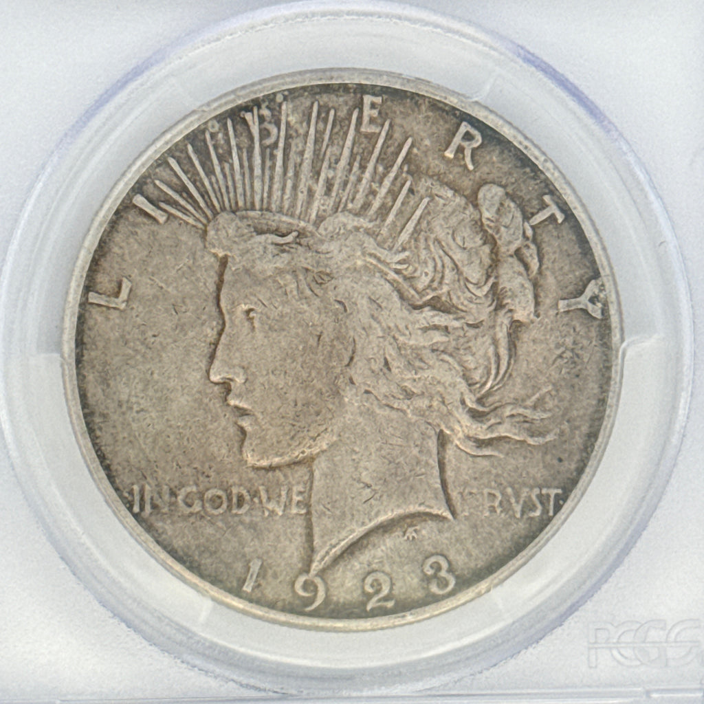 1923-S Peace Silver Dollar VF20 PCGS Graded
