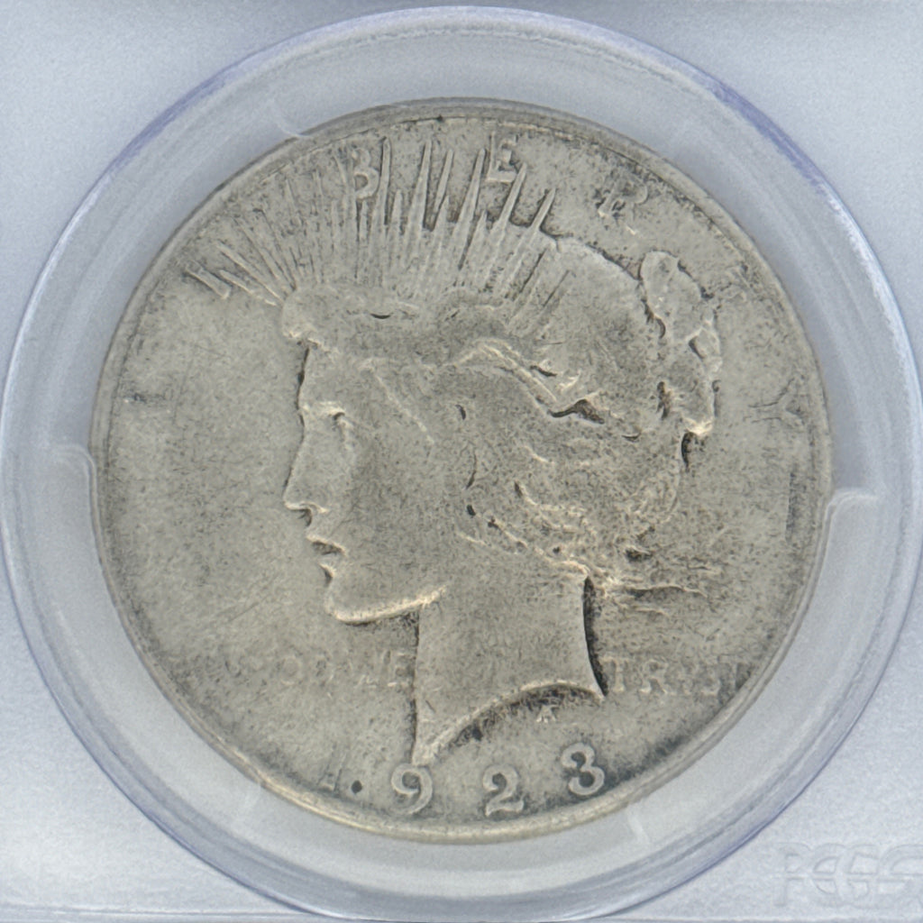 1923-S Peace Silver Dollar VF25 PCGS Graded