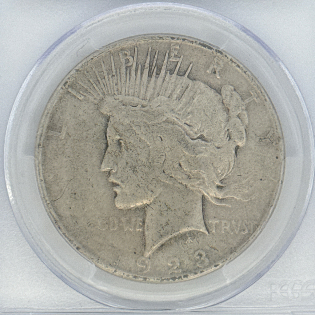 1923-S Peace Silver Dollar VF25 PCGS Graded