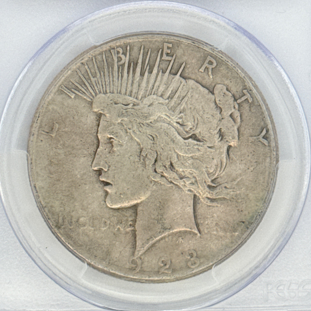 1923-S Peace Silver Dollar VF35 PCGS Graded