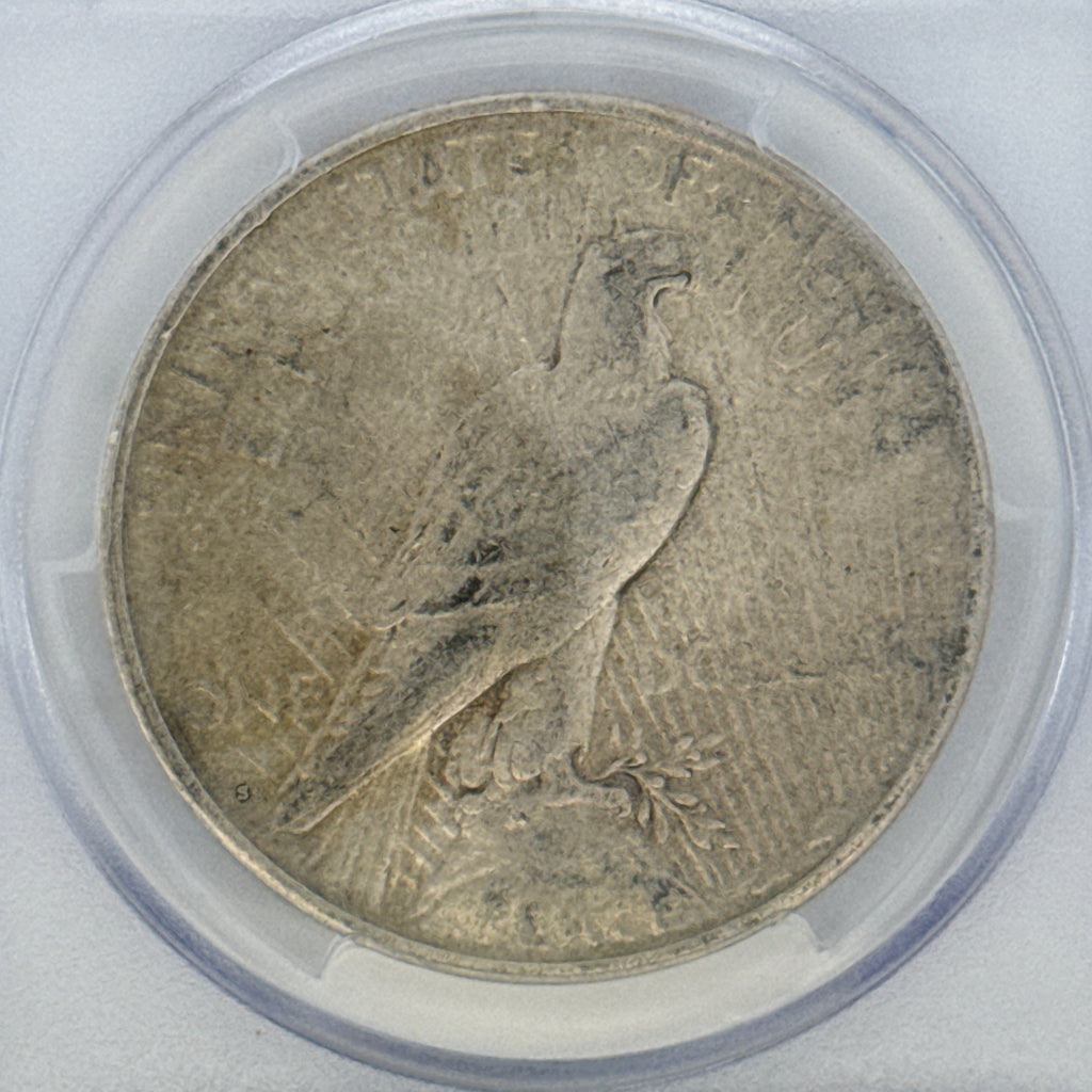 1923-S Peace Silver Dollar VF35 PCGS Graded