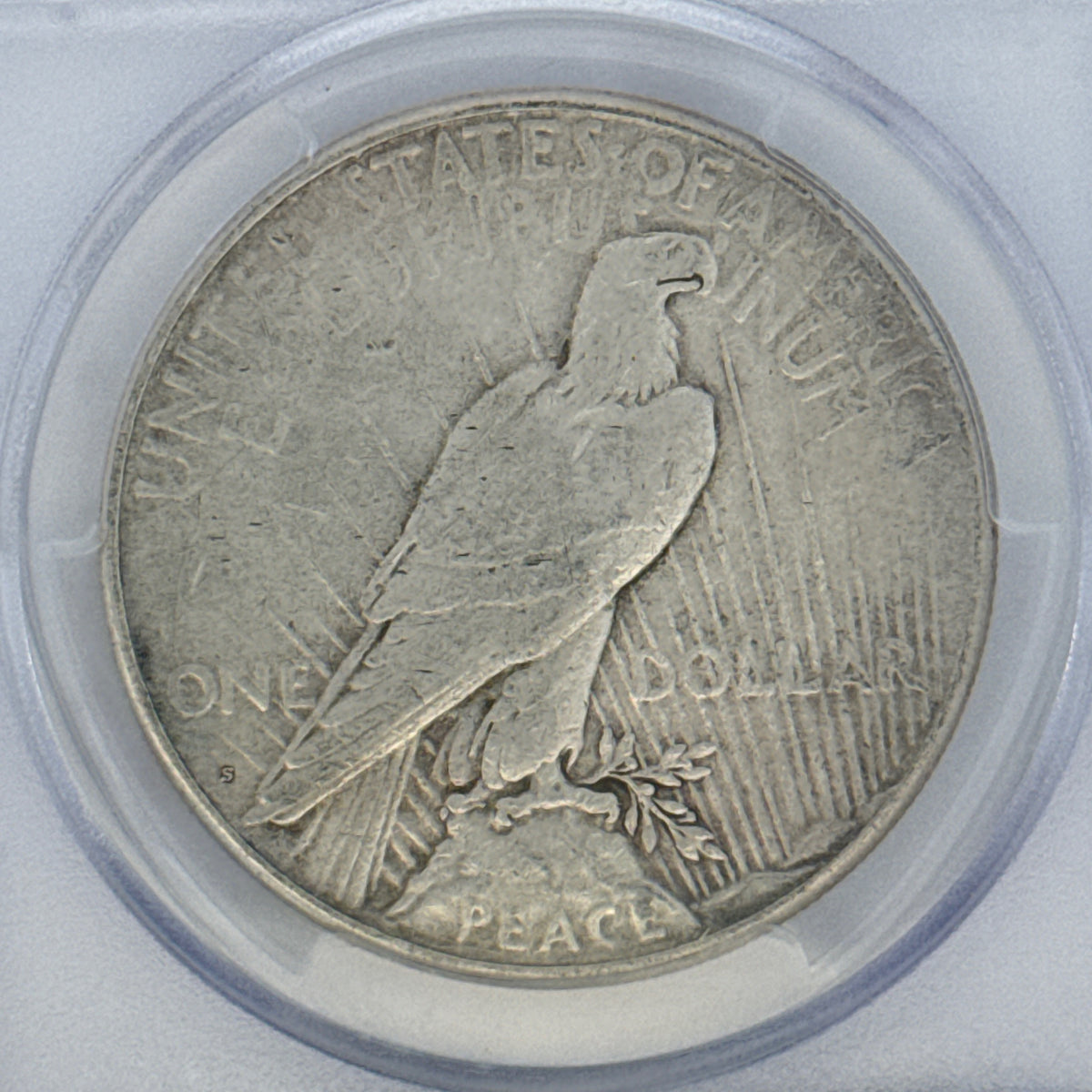 1923-S Peace Silver Dollar VF35 PCGS Graded