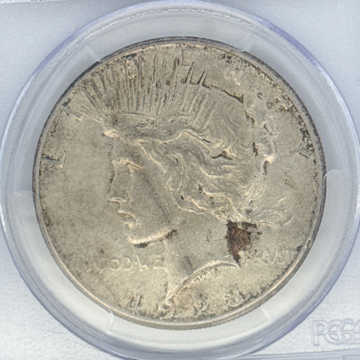1923-S Peace Silver Dollar XF40 PCGS Graded