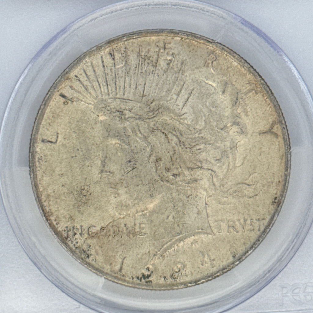 1924 Peace Silver Dollar MS63 PCGS Graded