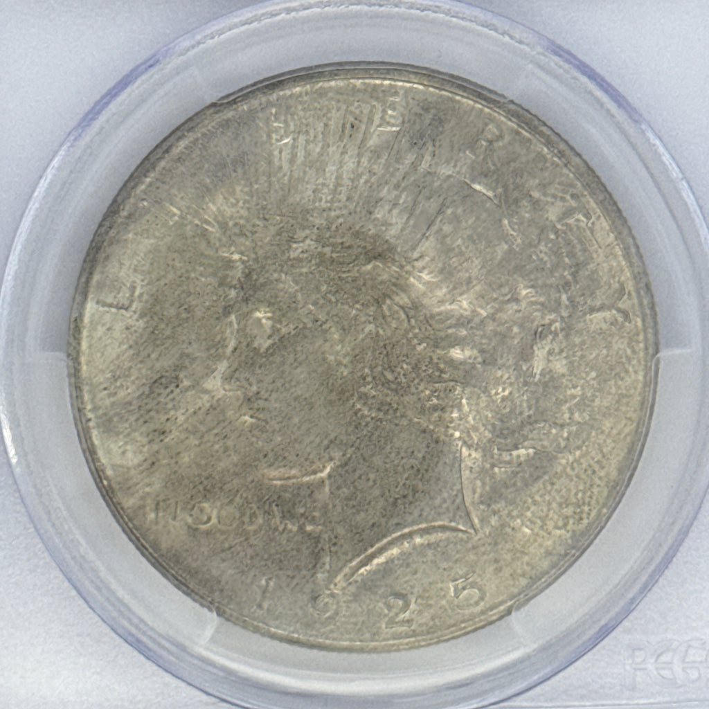 1925 Peace Silver Dollar MS63 PCGS Graded
