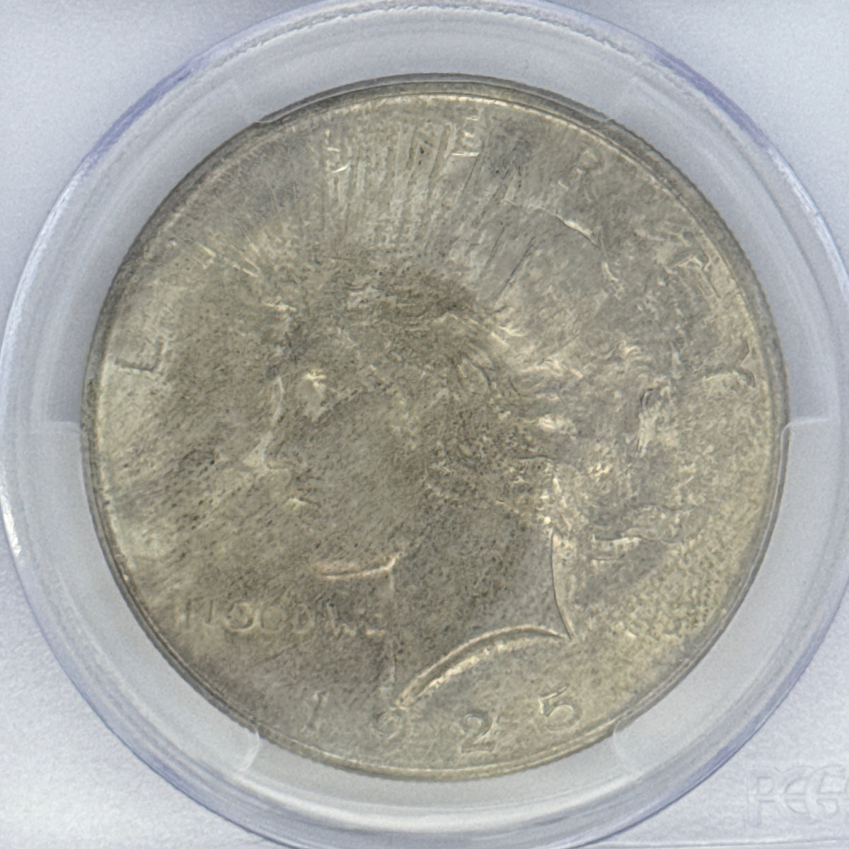 1925 Peace Silver Dollar MS63 PCGS Graded