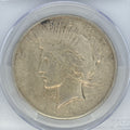 1925-S Peace Silver Dollar F15 PCGS Graded
