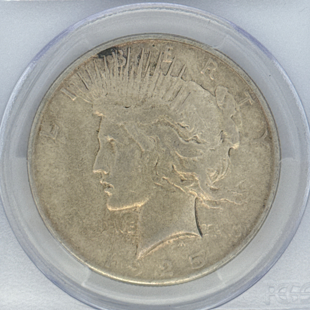 1925-S Peace Silver Dollar F15 PCGS Graded