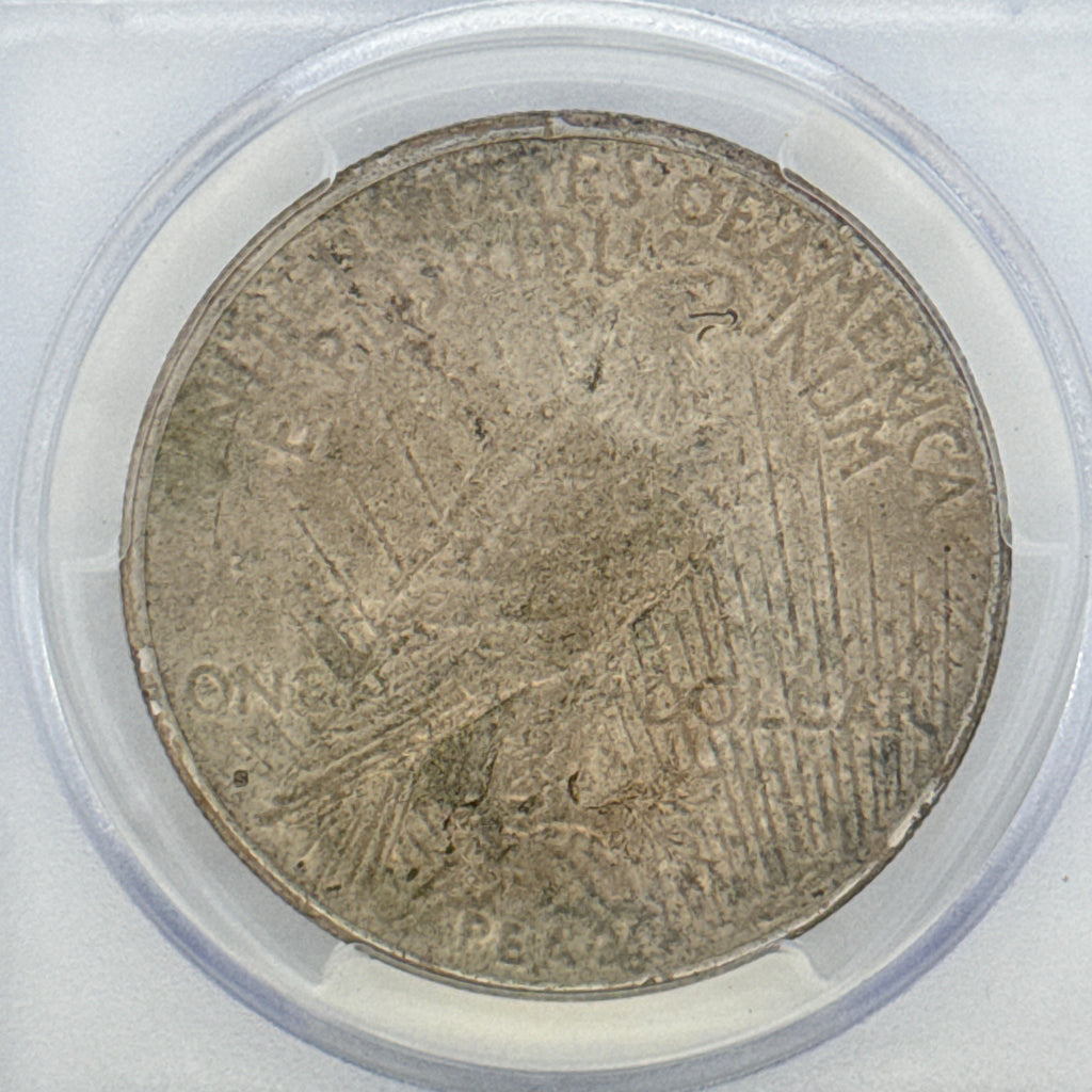 1925-S Peace Silver Dollar VF35 PCGS Graded