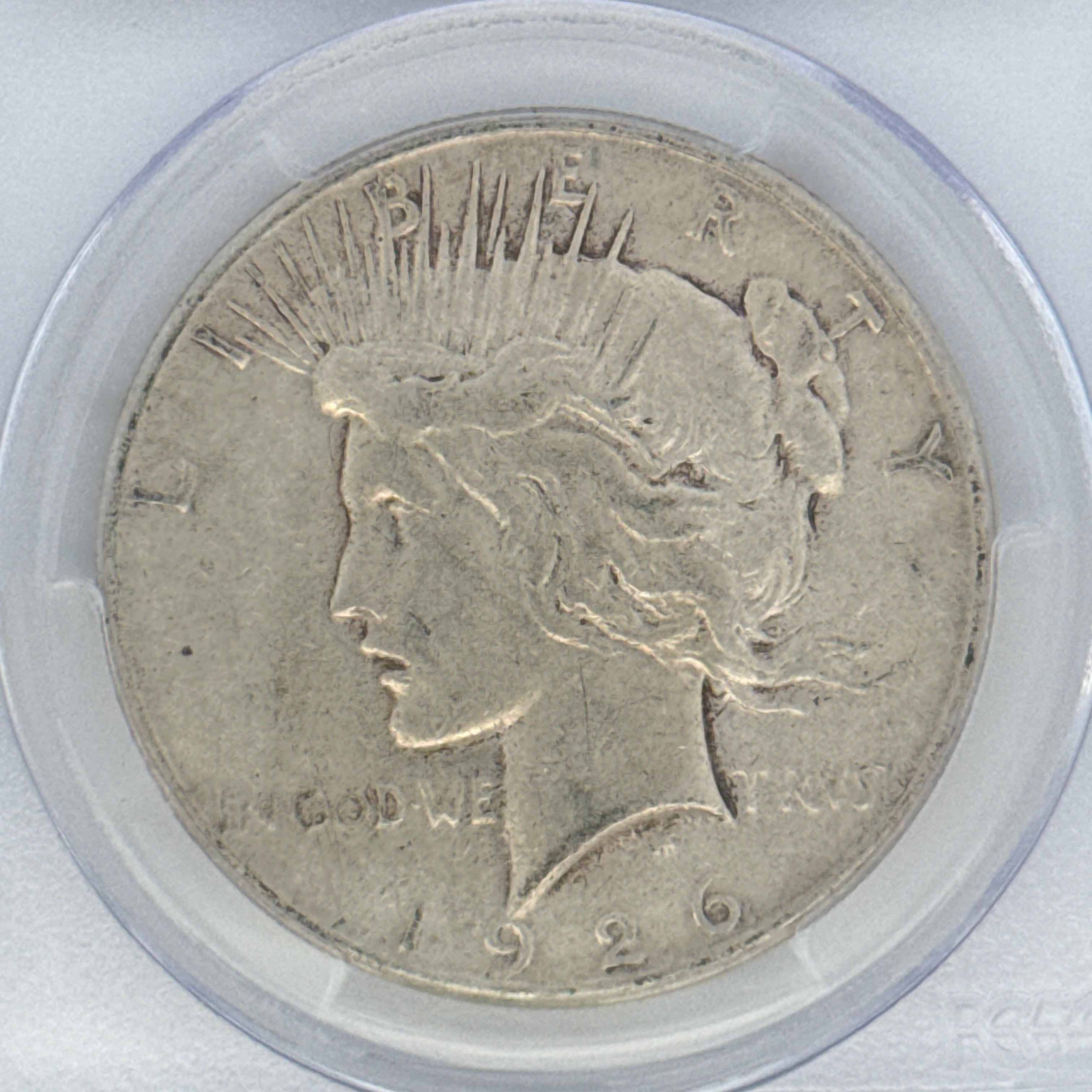 1926-S Peace Silver Dollar VF30 PCGS Graded