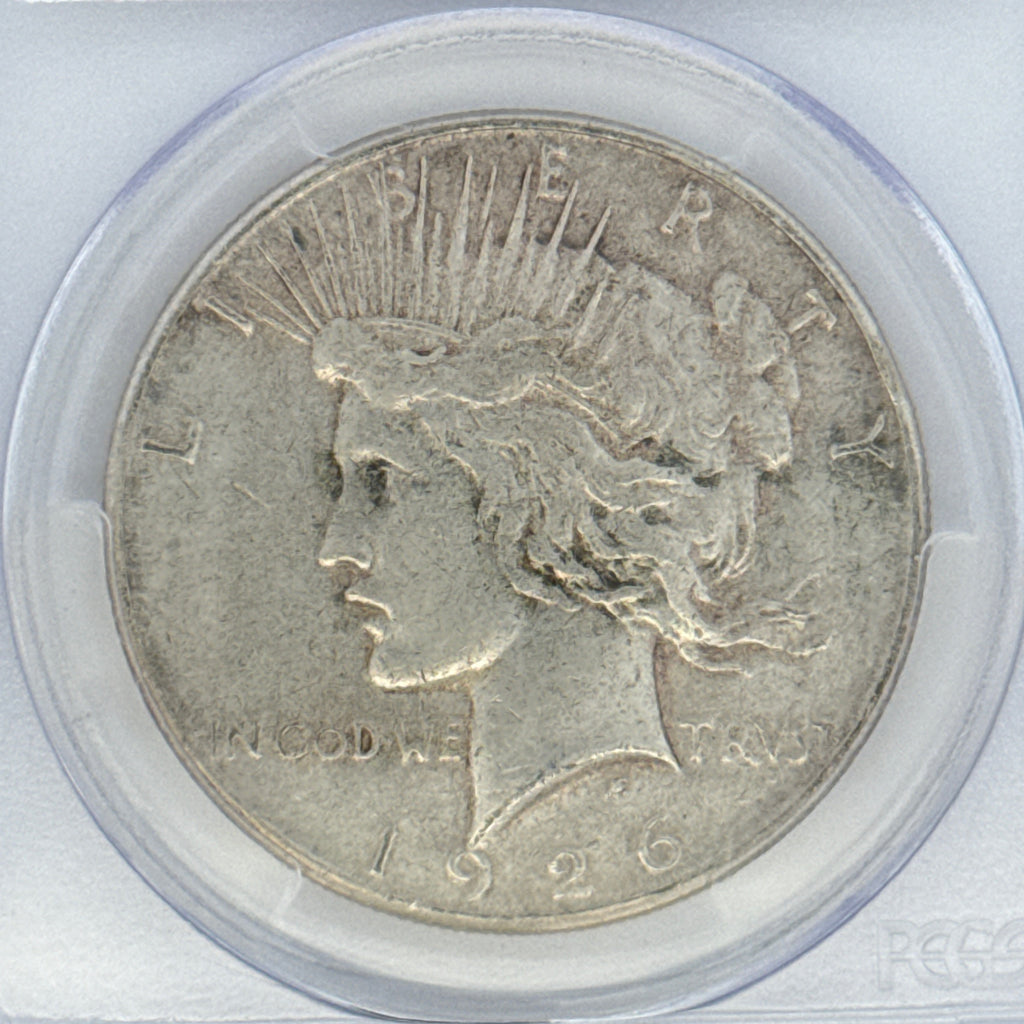 1926-S Peace Silver Dollar XF40 PCGS Graded