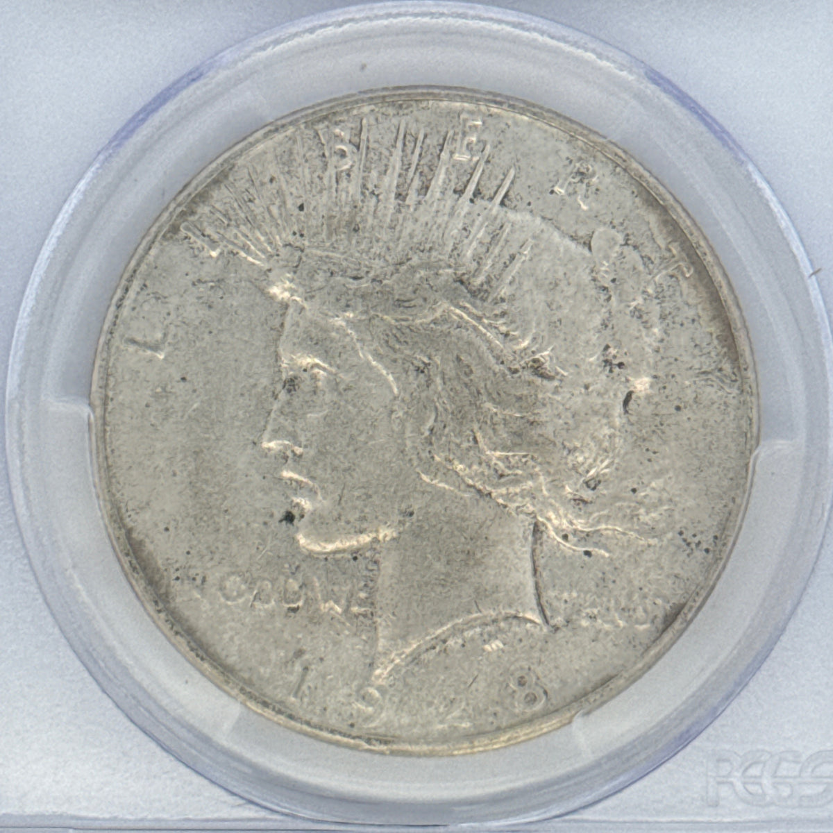 1928-S Peace Silver Dollar XF40 PCGS Graded
