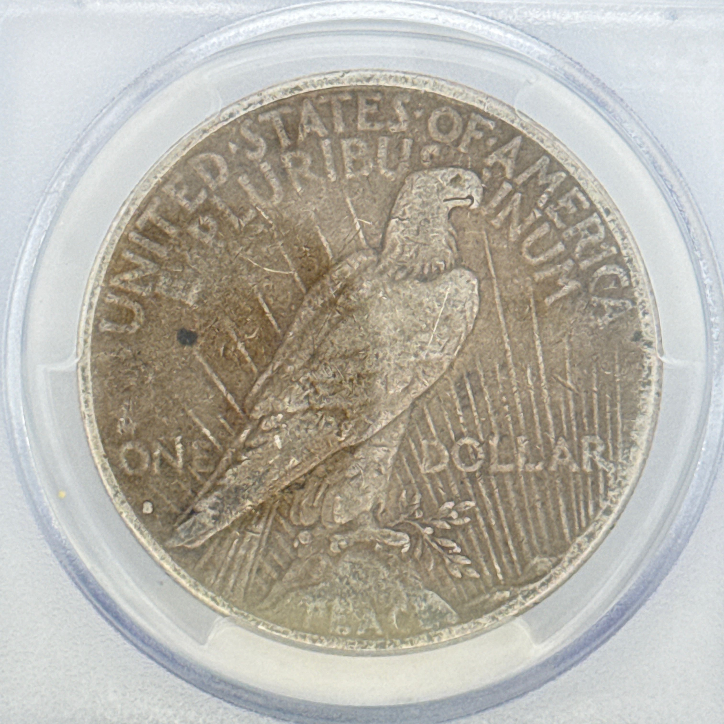 1934-S Peace Silver Dollar F15 PCGS Graded