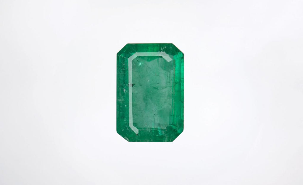 1.61 Brazilian Emerald, Emerald Cut, F2, GIA Certified