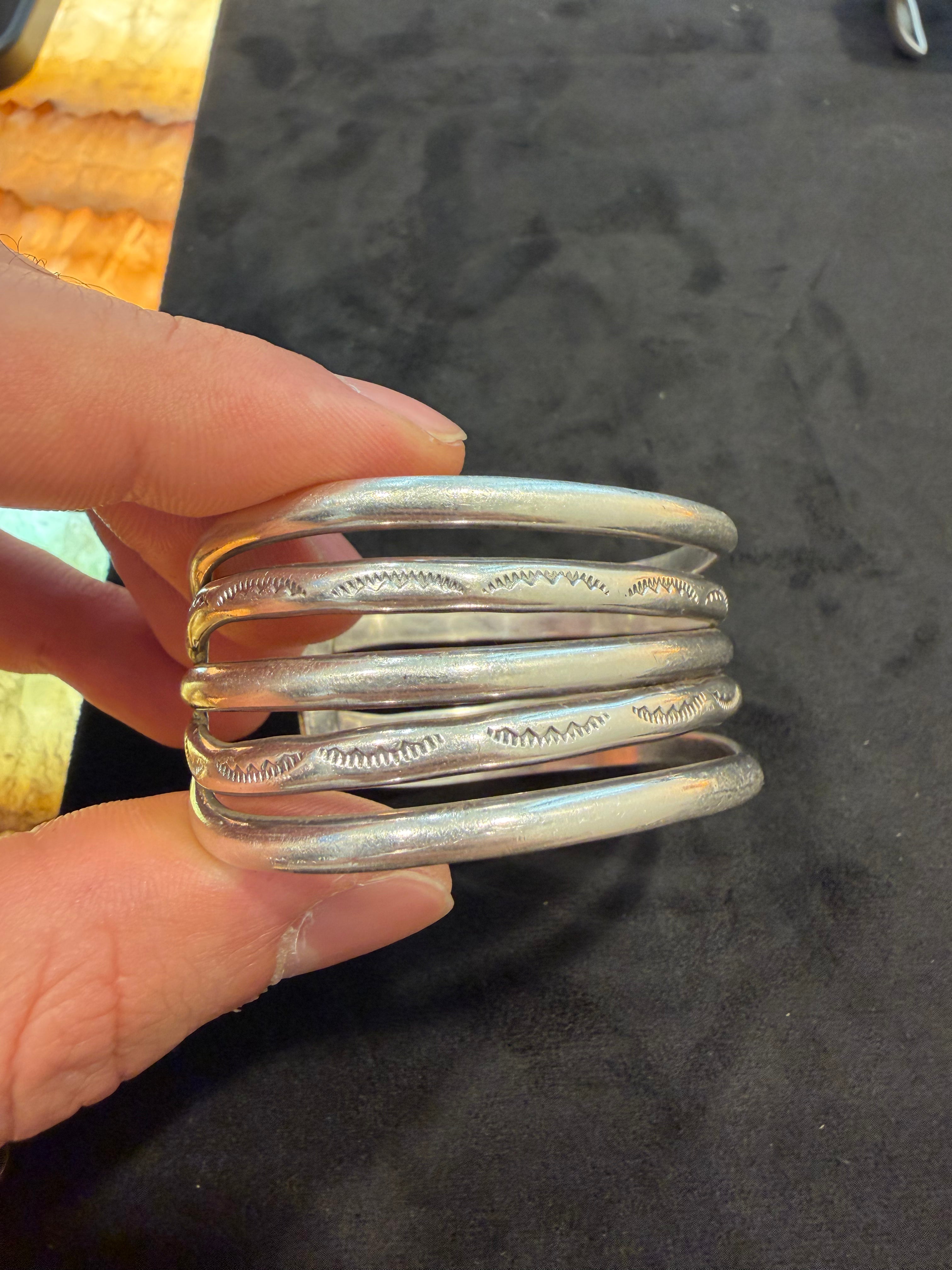 Silver Native Cuff