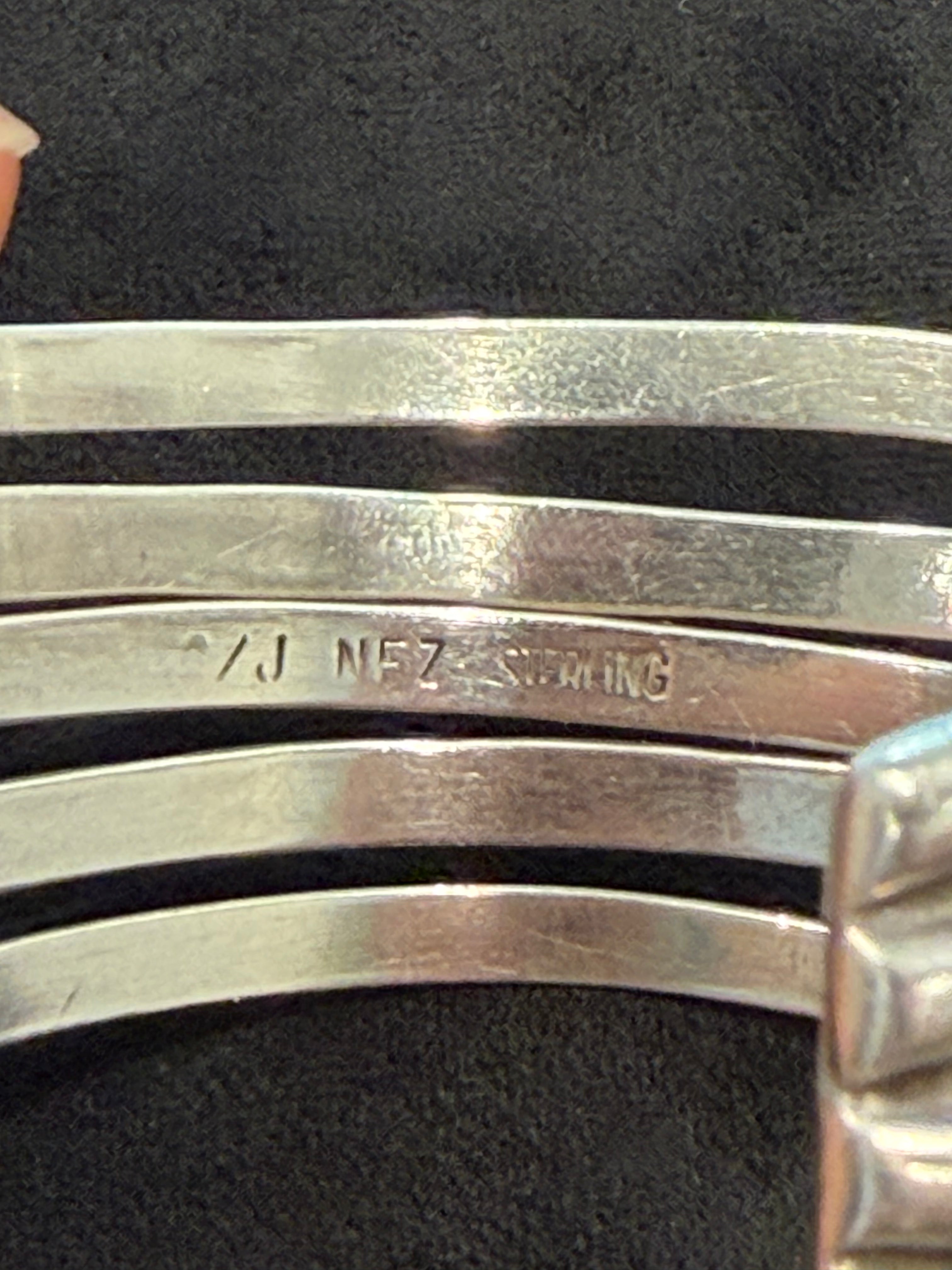 Silver Native Cuff