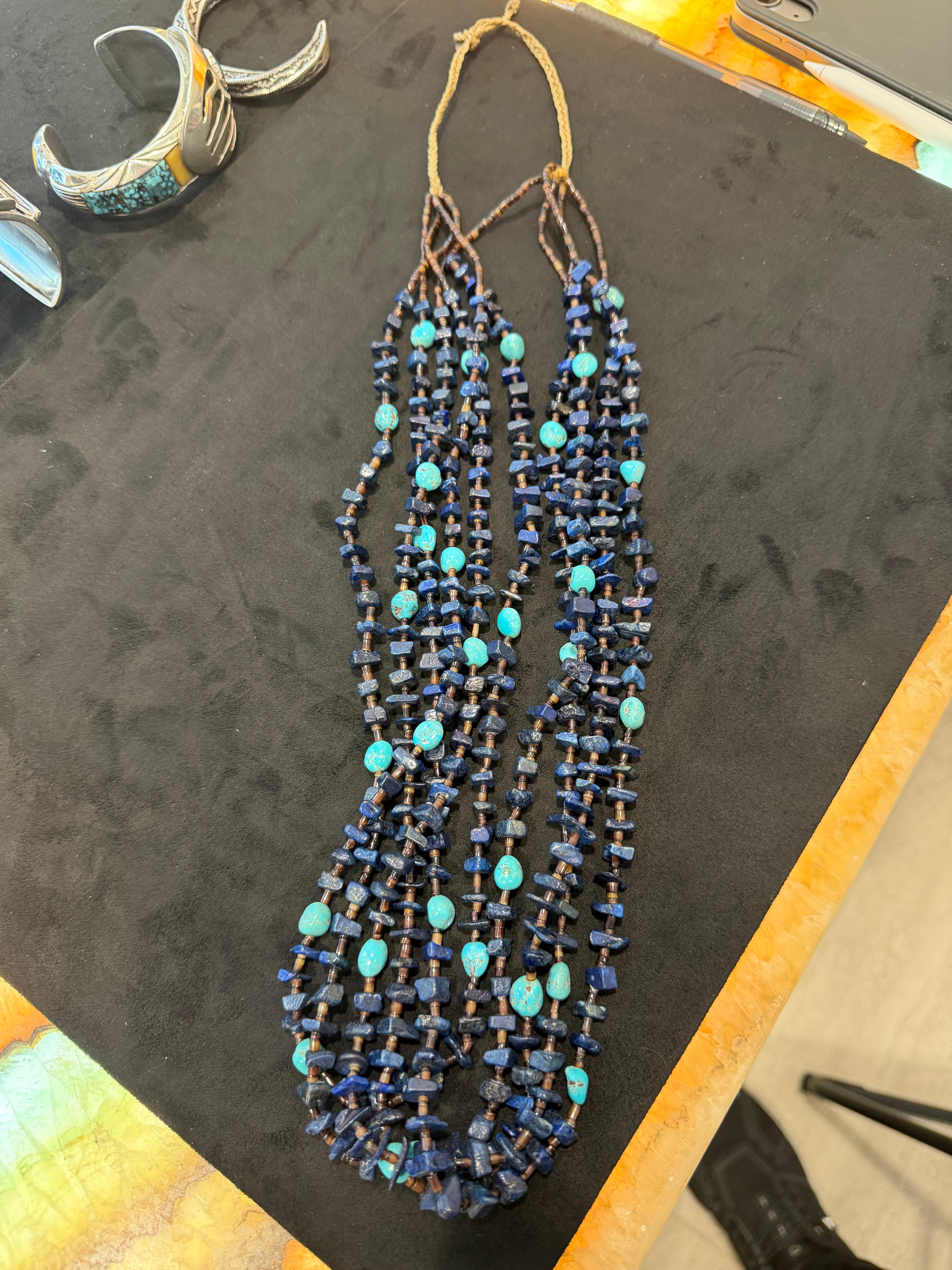 Lapis and Turquoise Necklace