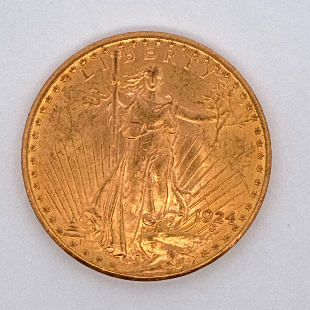 1924 $20 Saint-Gaudens Double Eagle