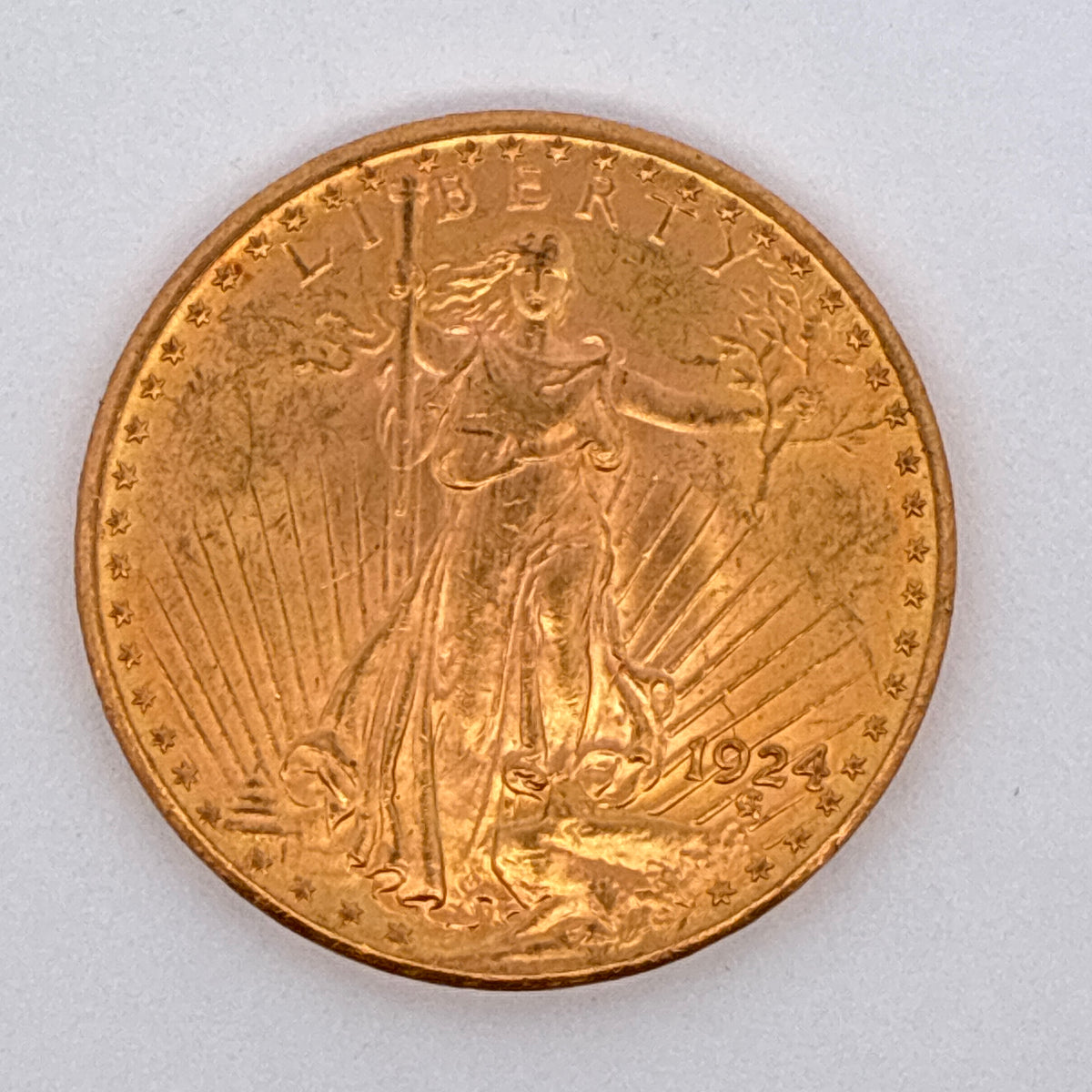 1924 $20 Saint-Gaudens Double Eagle
