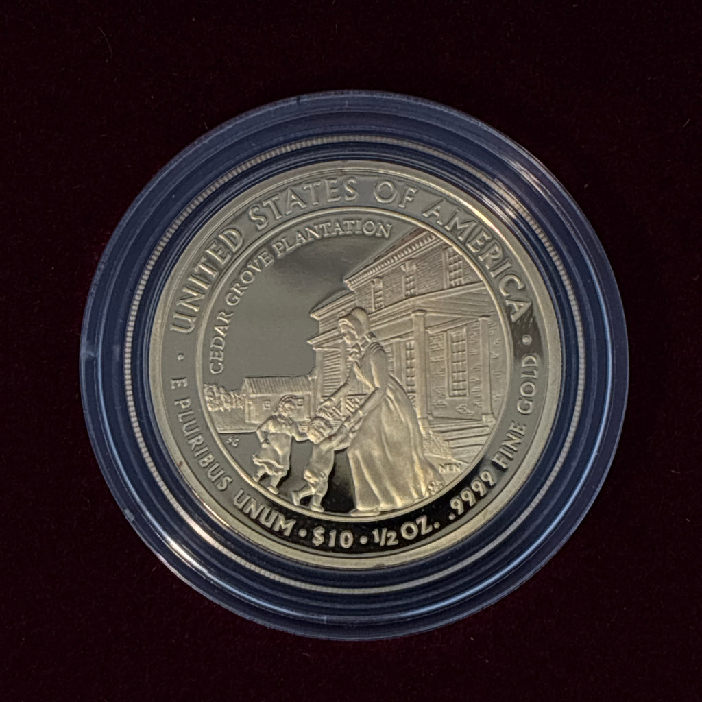 2009 First Spouse Letitia Tyler Proof Gold Coin (w/Box & COA)