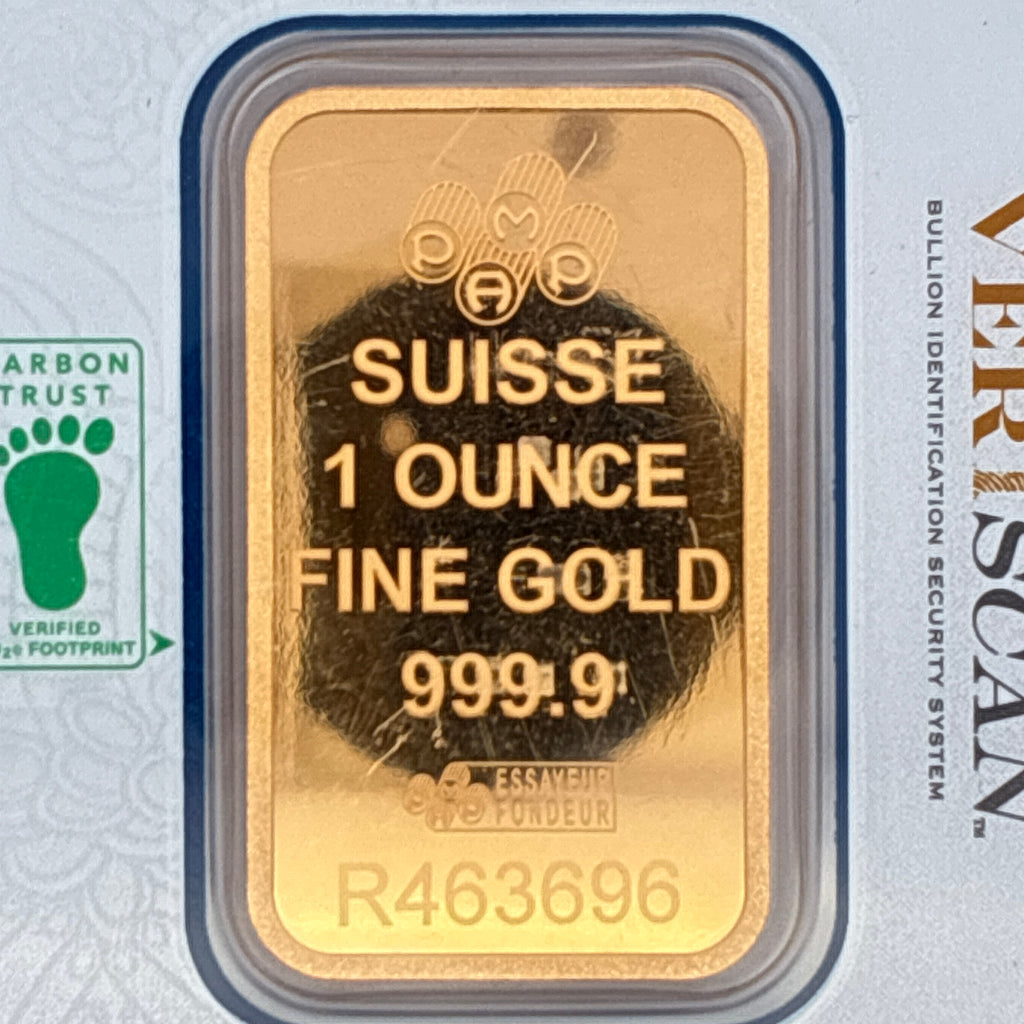 PAMP Suisse 1oz Gold Bar