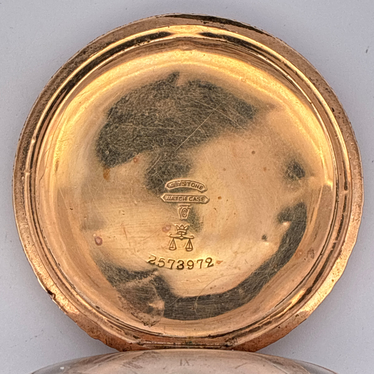Elgin hunter Pocket Watch 14k GF
