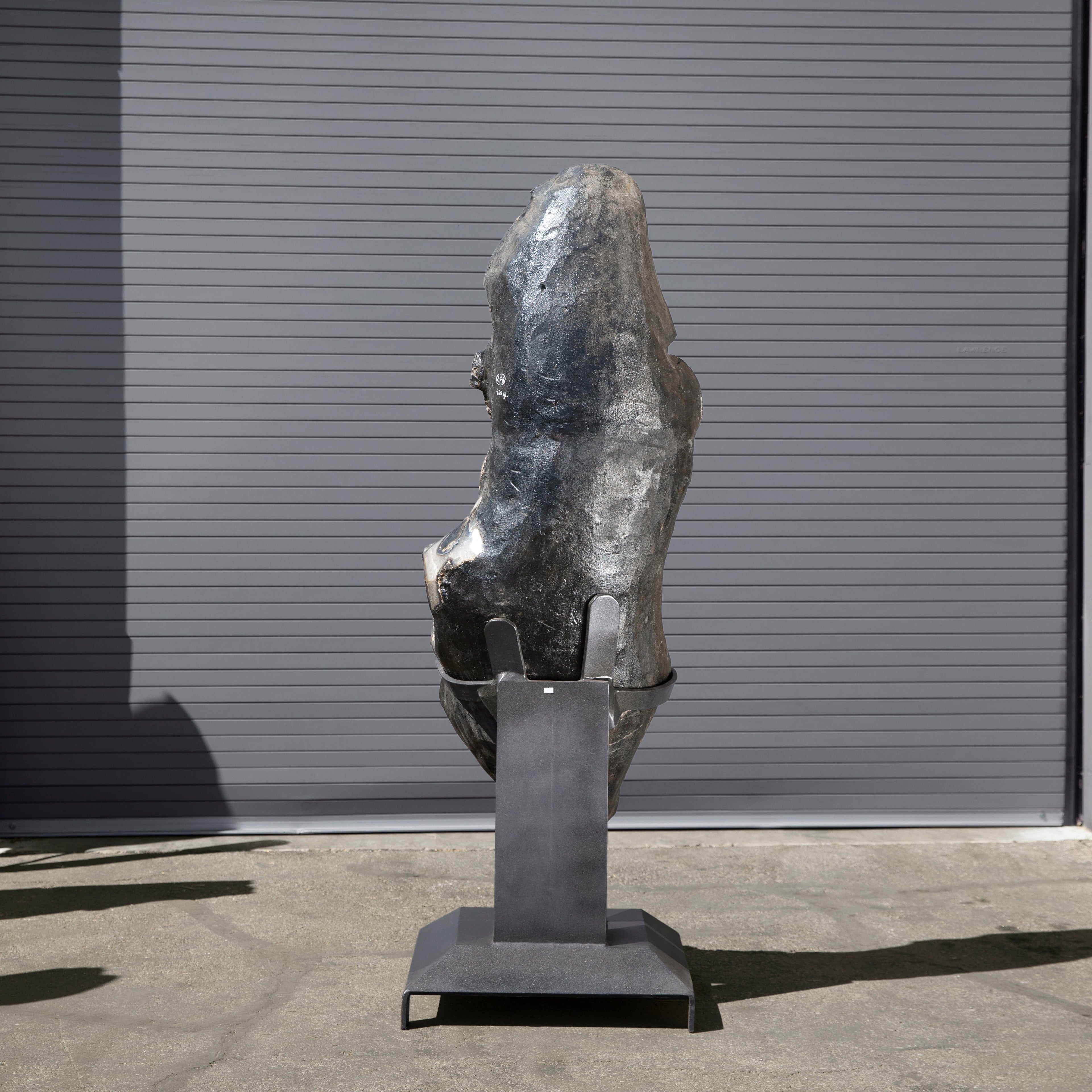 Kalifano Amethyst Amethyst Geode on Custom Stand from Uruguay - 77 in / 1,012 lbs UAG250000.002