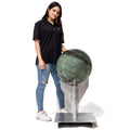 Kalifano Quartz Green Quartz Sphere - 304 lbs / 17" diameter SPGQ38000.001