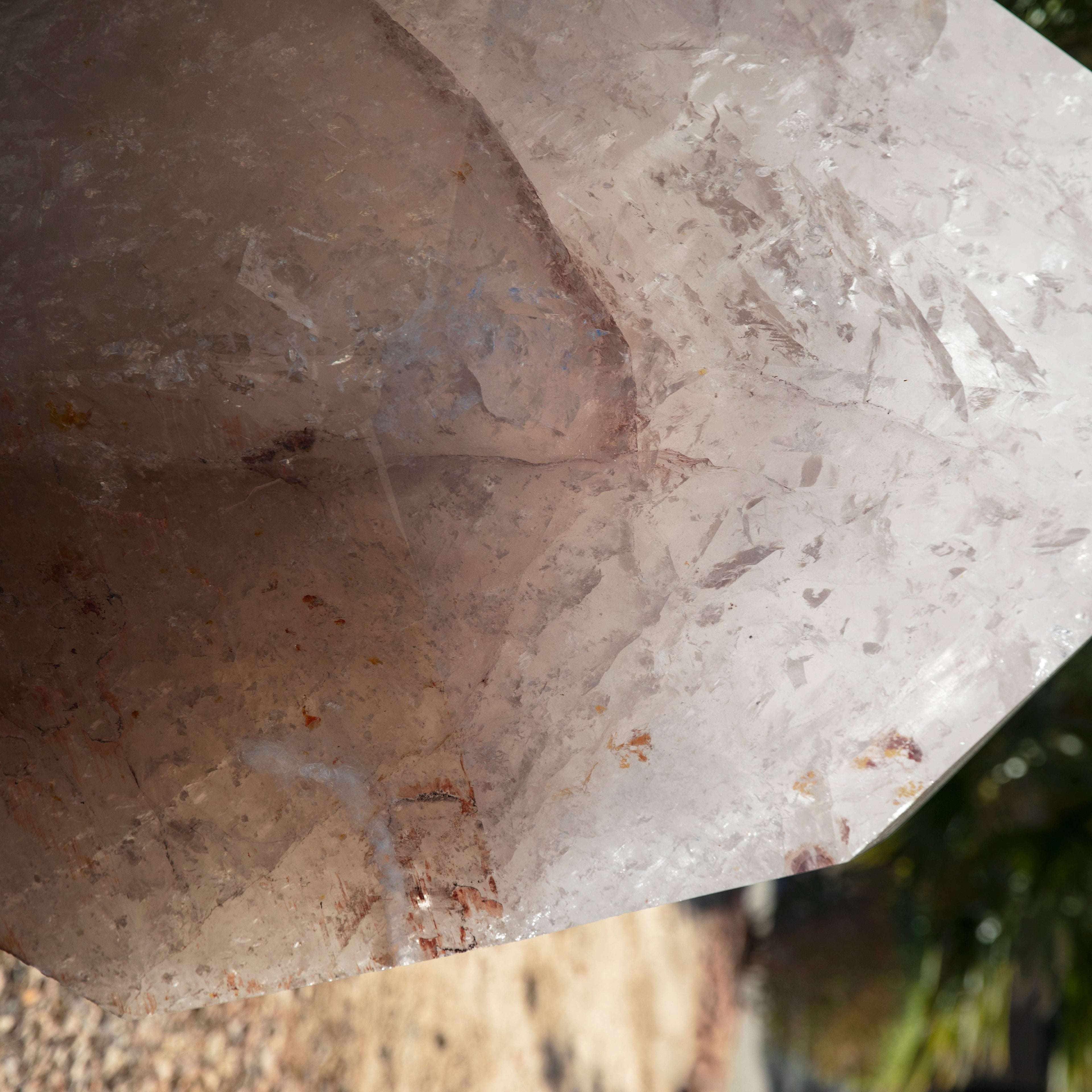 Kalifano Quartz Natural Clear Quartz Obelisk 67" / 1,985 lbs QC500000.001