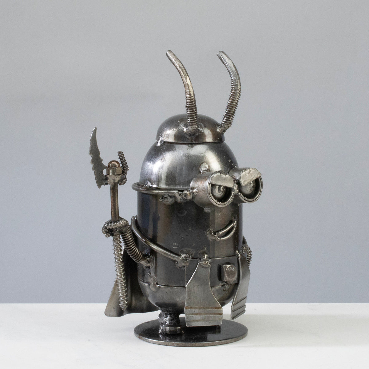 Kalifano Recycled Metal Art Minion Loki Inspired Recycled Metal Sculpture RMS-250ML-N